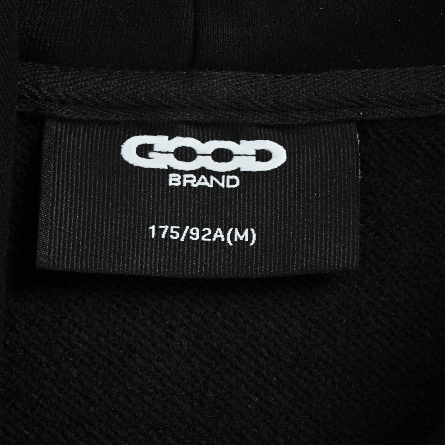 GOODBRAND 25Fw花香鸟语连帽卫衣 男女同款 黑色