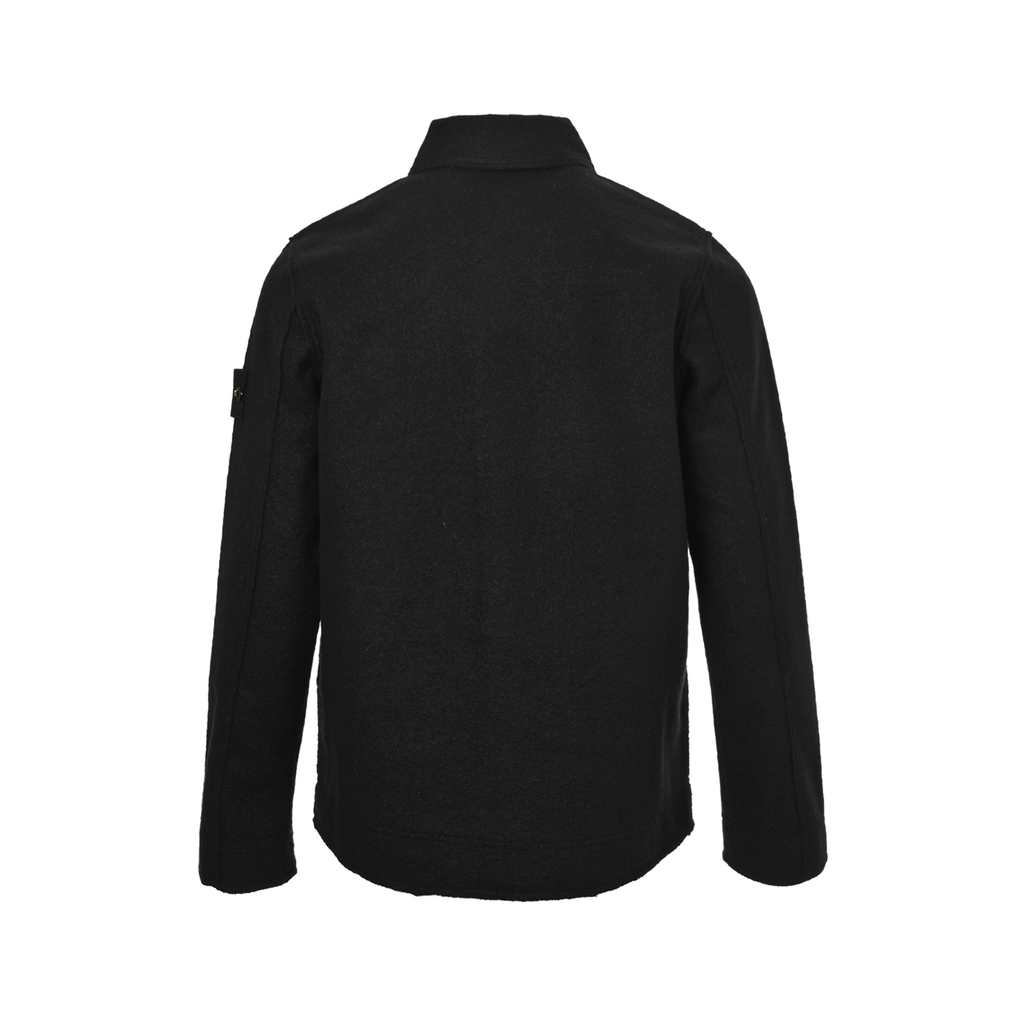 Stone Island/石头岛 毛呢双口袋夹克外套 Stone Island这款黑色灯芯绒夹克