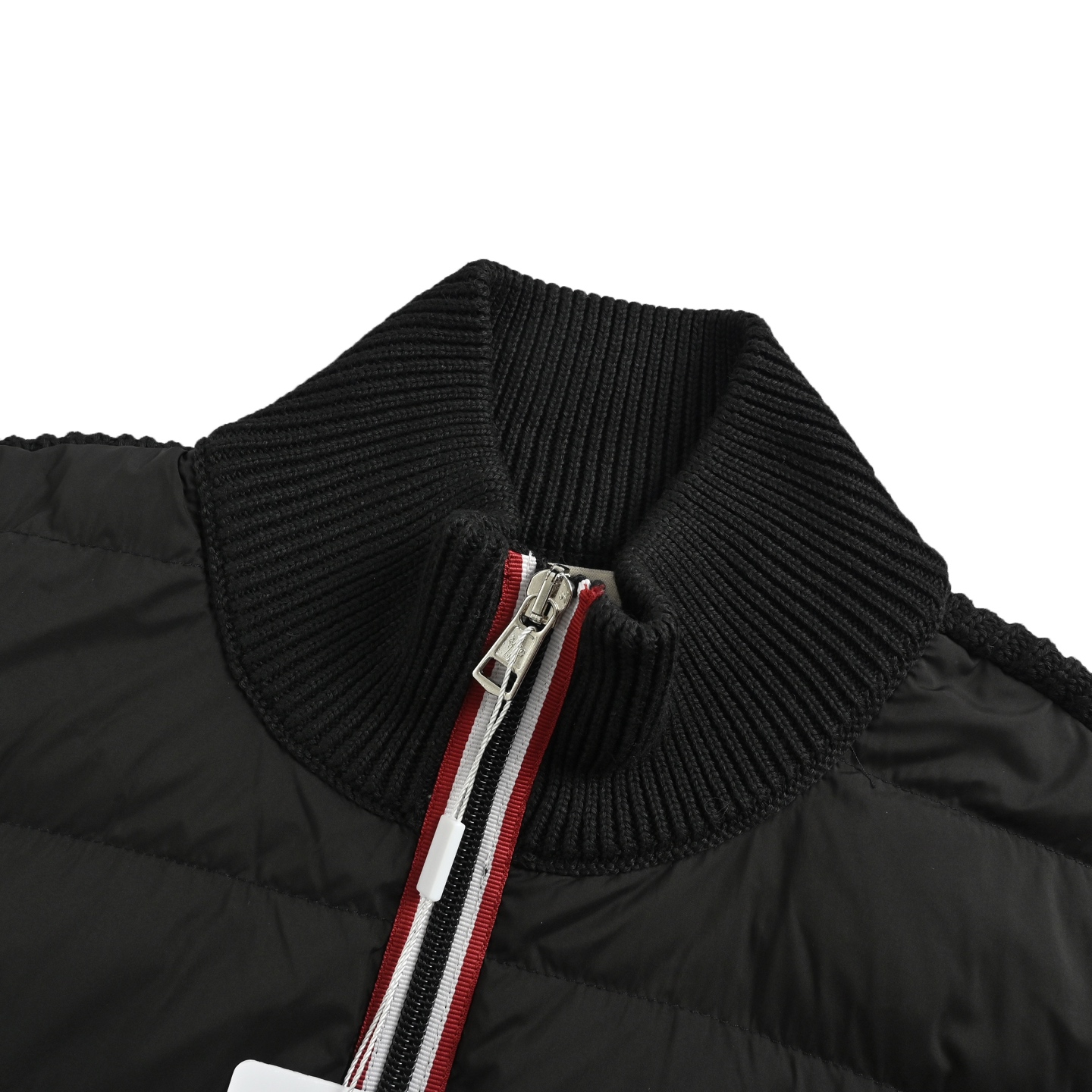 Moncler/蒙口 门襟织带针织拼接羽绒外套 Moncler ARROUX男士轻羽绒服