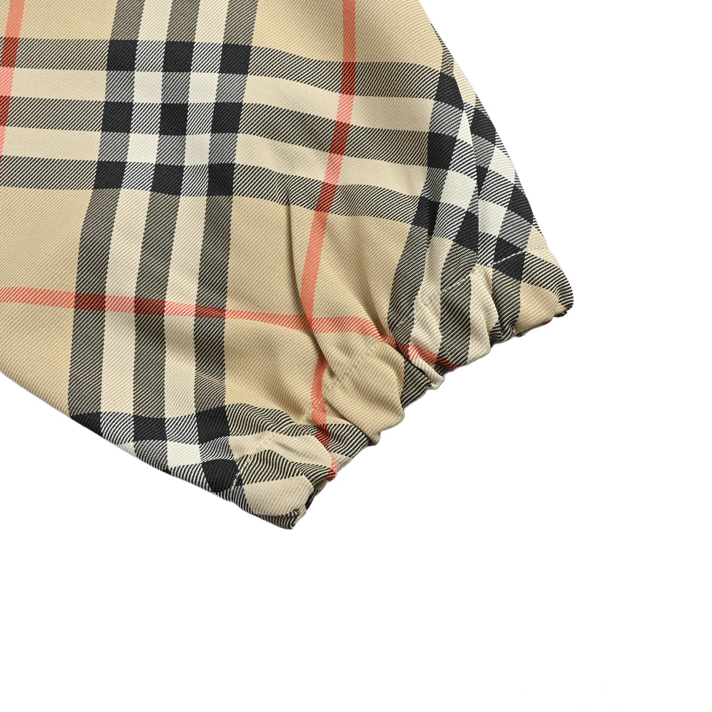 Burberry/巴宝莉 25Fw 格纹束腰连帽夹克外套