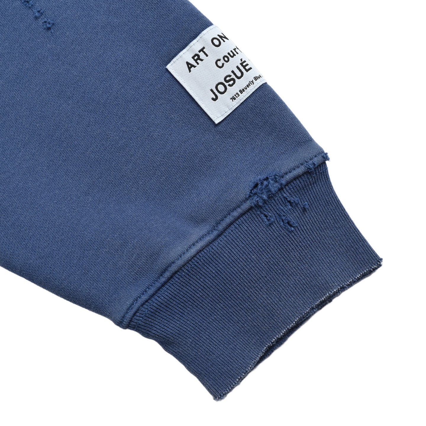 GALLERY DEPT 25FW 马蹄酒庄做旧破坏印花连帽卫衣