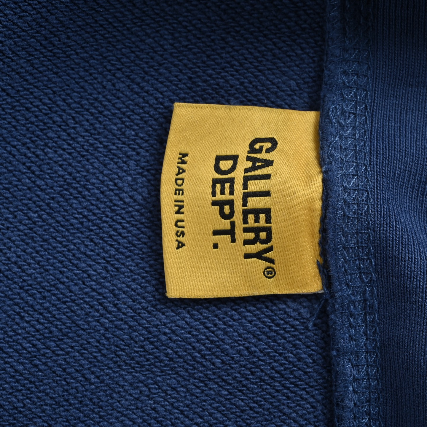 GALLERY DEPT 25FW 马蹄酒庄做旧破坏印花连帽卫衣