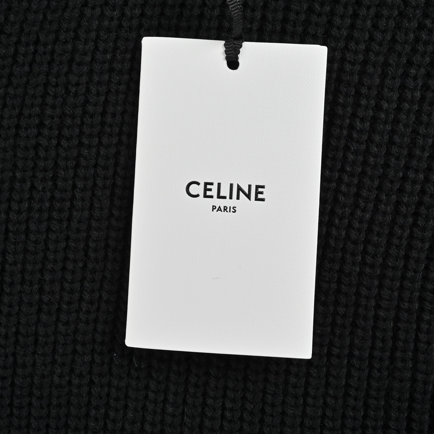 Celine/赛琳 凯旋门针织拉链连帽毛衣