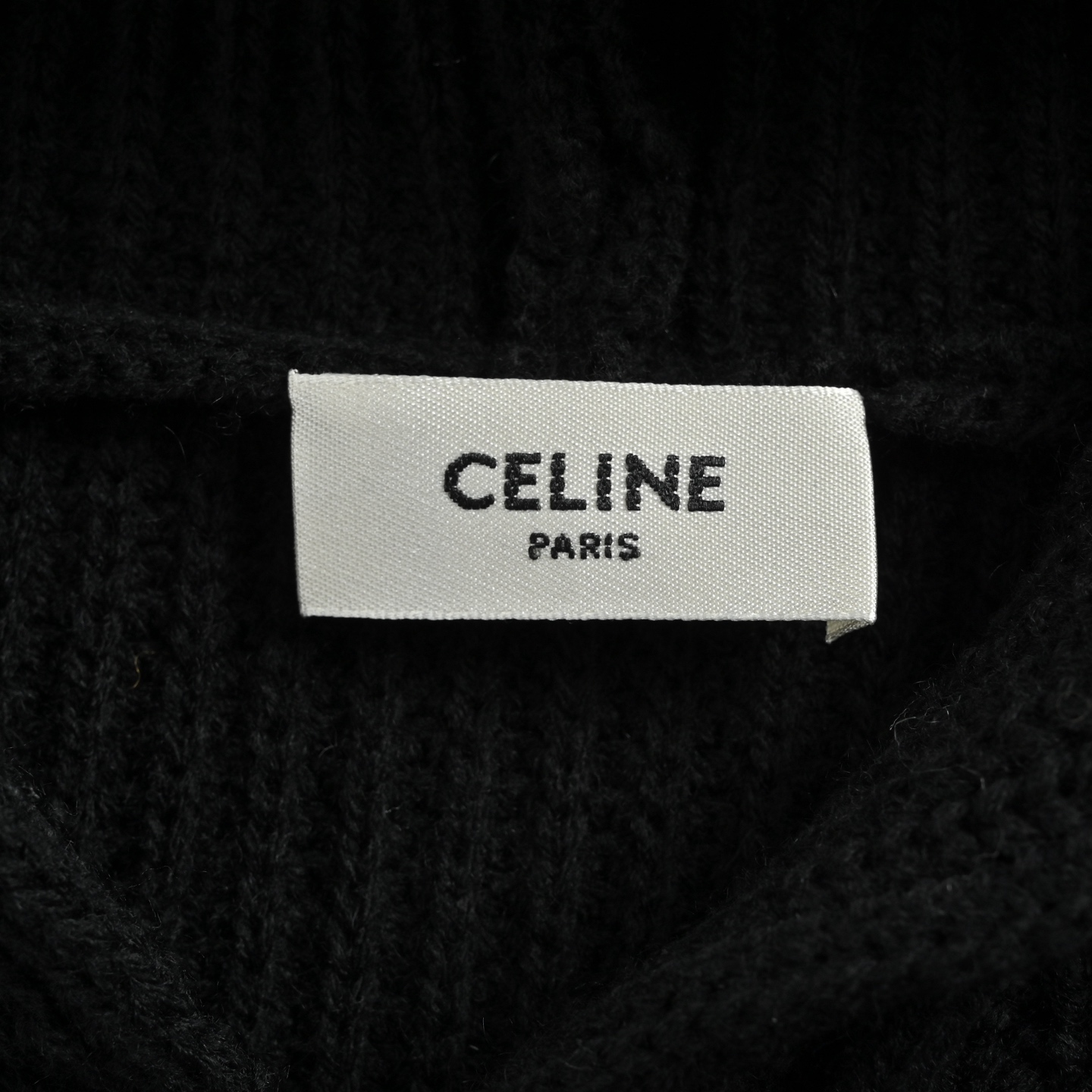 Celine/赛琳 凯旋门针织拉链连帽毛衣