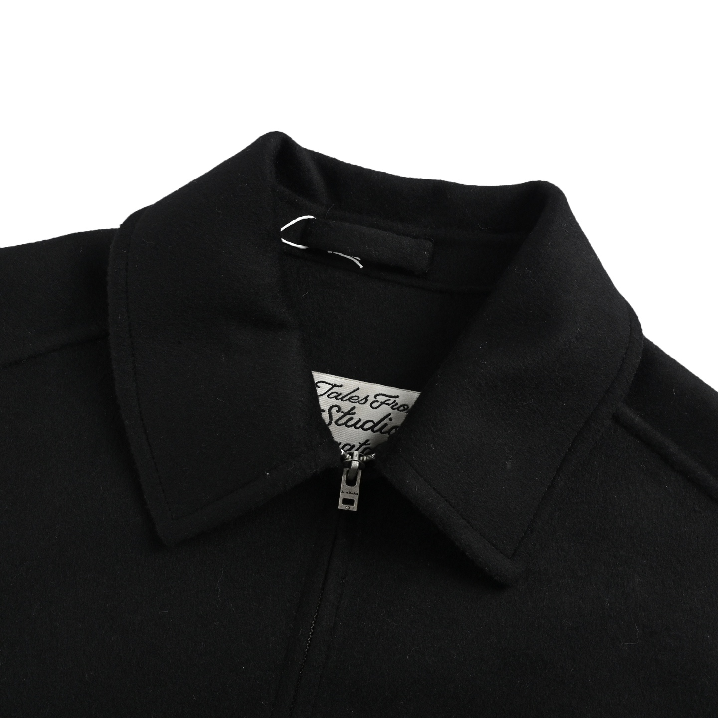 ACNE STUDIOS 双面羊绒翻领夹克外套