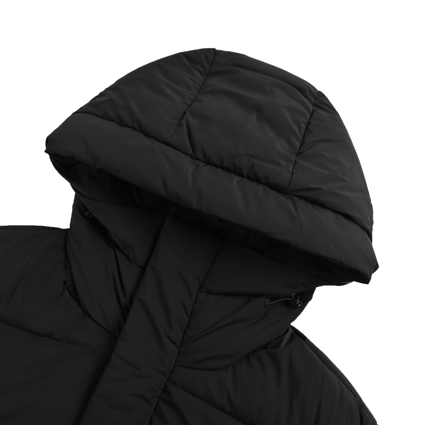 Moncler/蒙口 25Fw 胸前字母连帽羽绒服 黑色 卡其