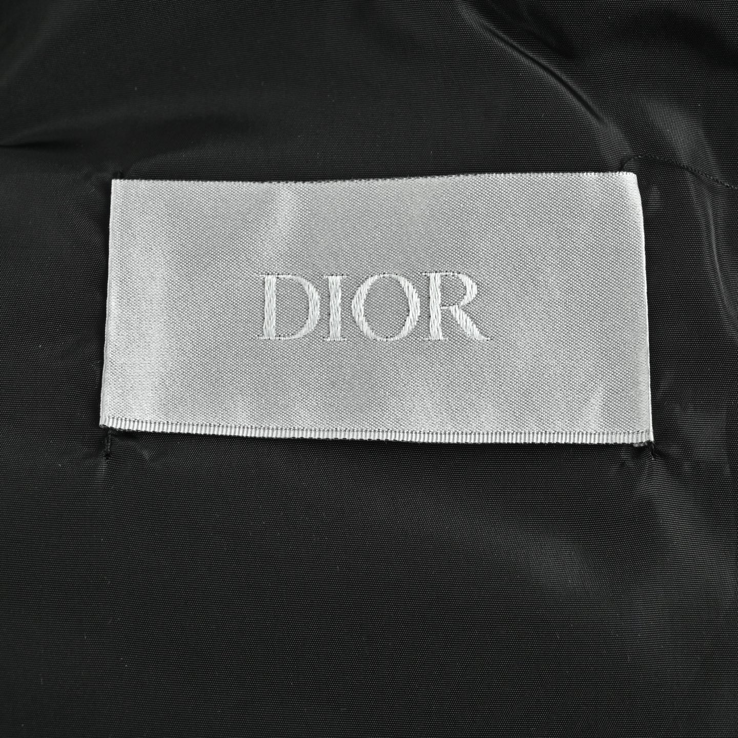 Dior/迪奥 经典暗纹老花立领羽绒服 Dior这款Oblique暗纹羽绒服 黑色尼龙提花面