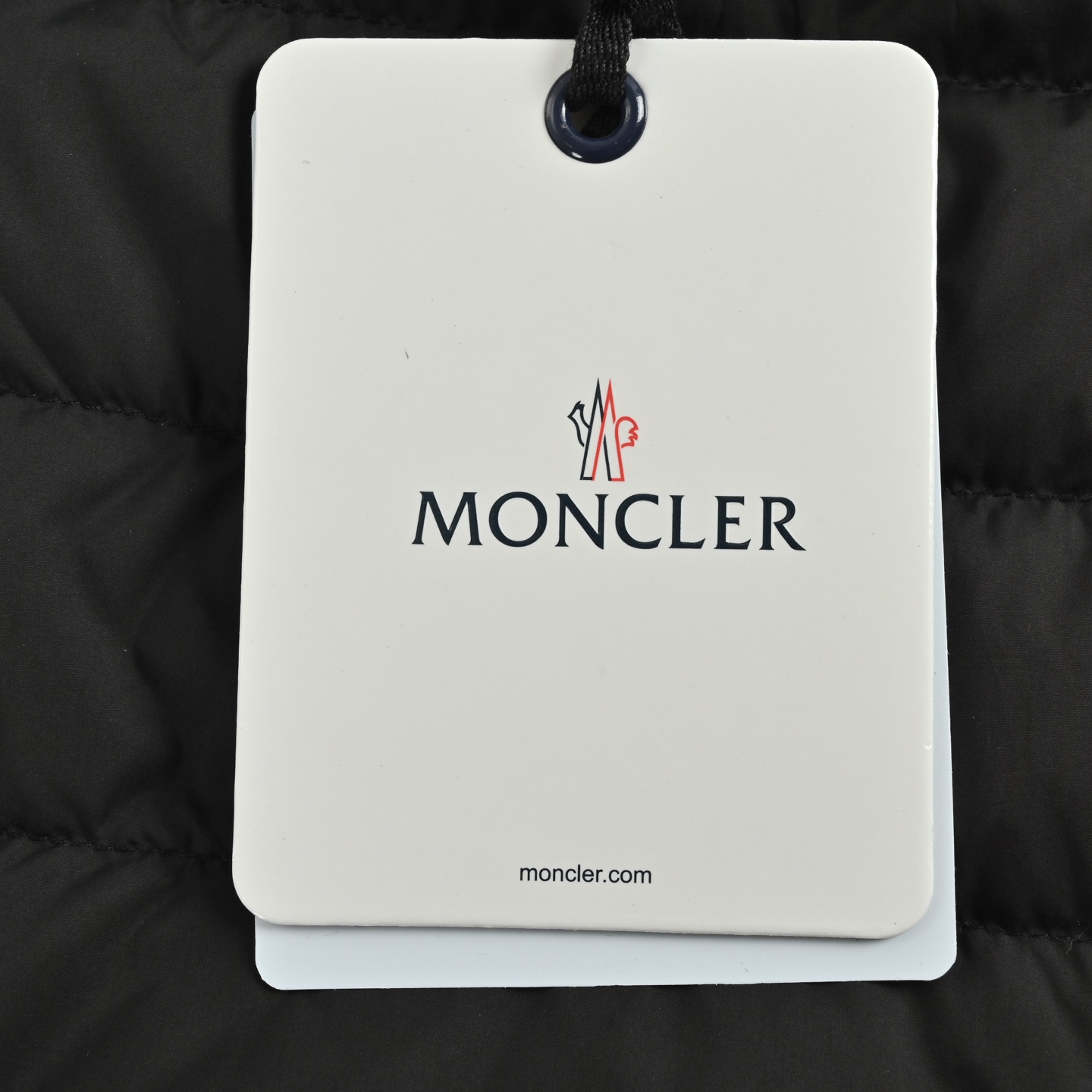 Moncler/蒙口 25Fw 皮口袋针织拼接羽绒外套 Moncler经典针织拼接羽绒服