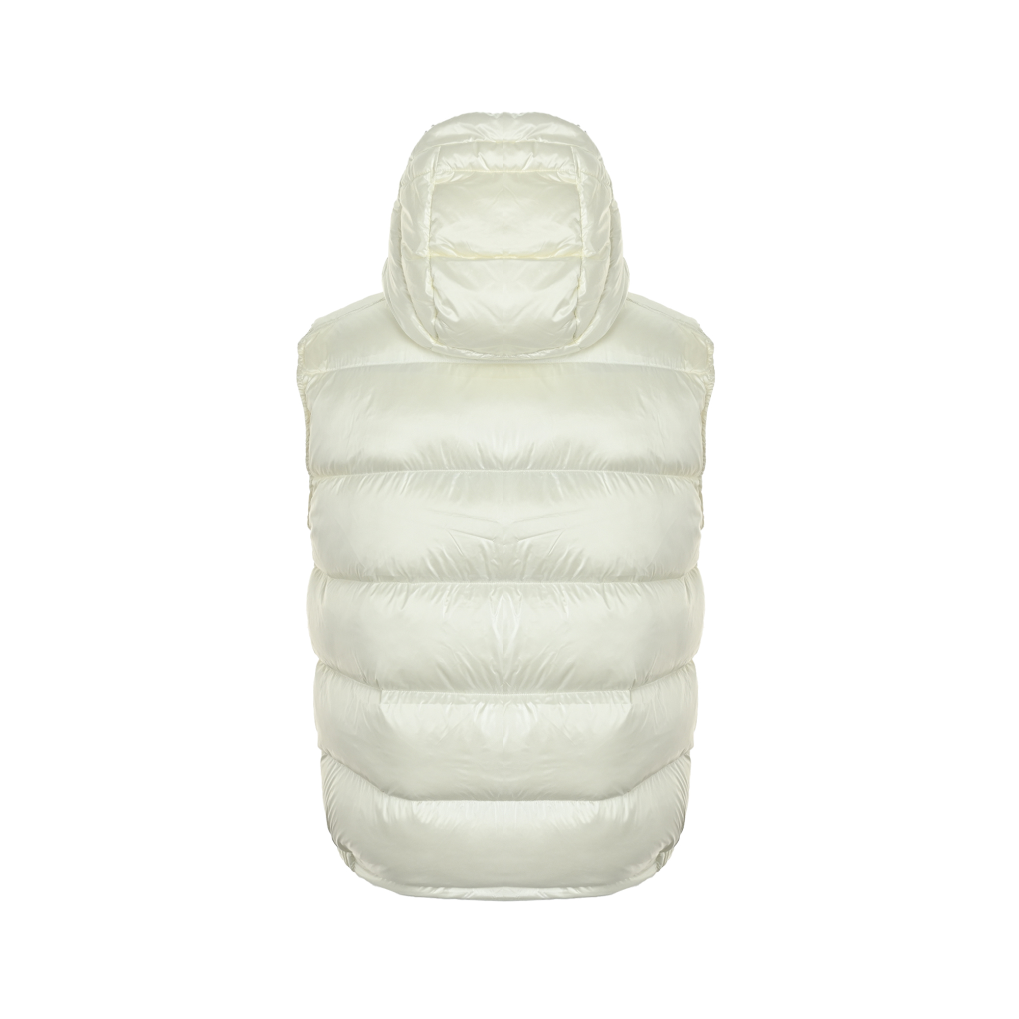 Moncler/蒙口 经典连帽羽绒马甲 Bormes羽绒马甲采用标志性闪亮漆面尼龙制成 经典长方格绗缝令其脱颖而出