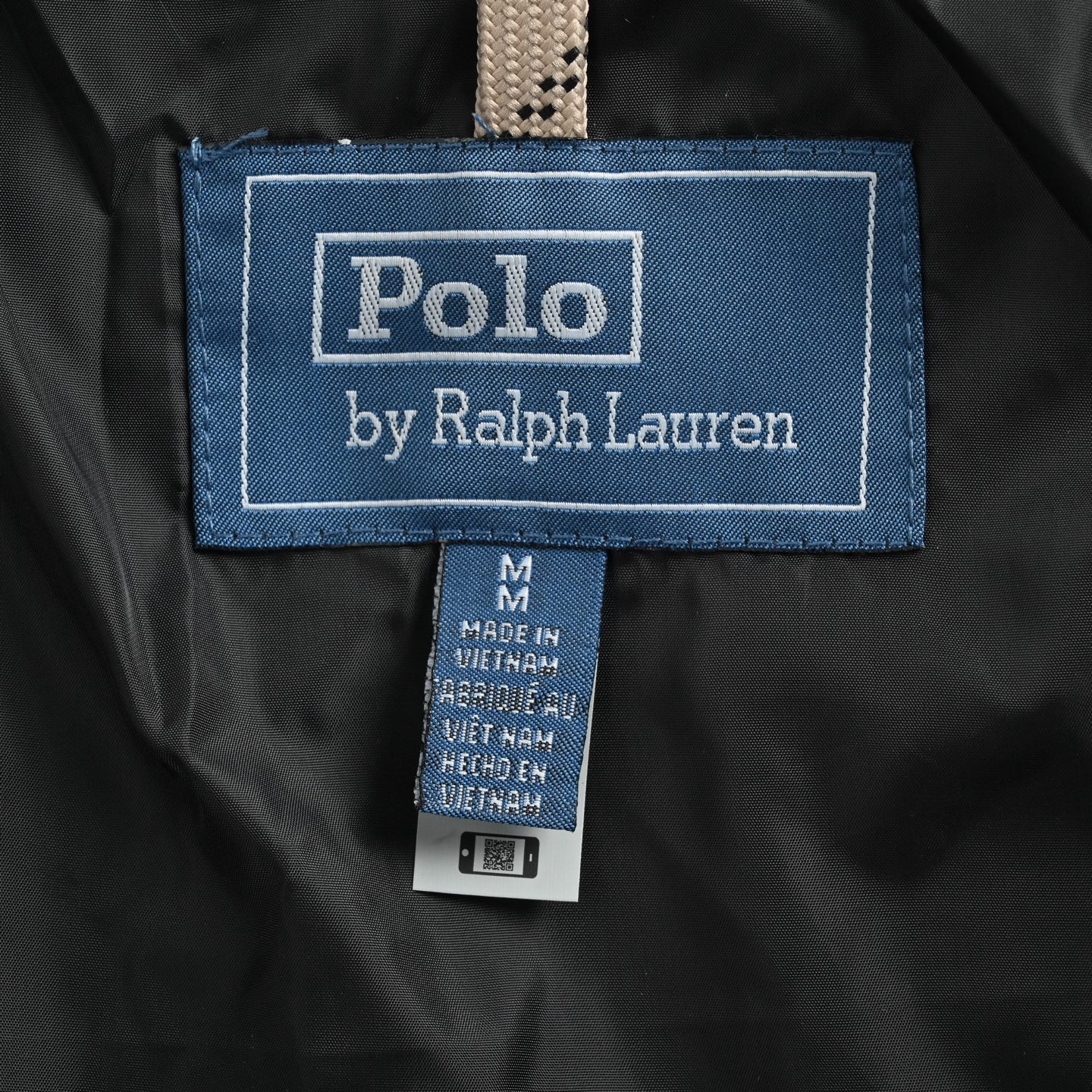 RALPH LAUREN/拉夫劳伦 X12黑灰小马标羽绒服