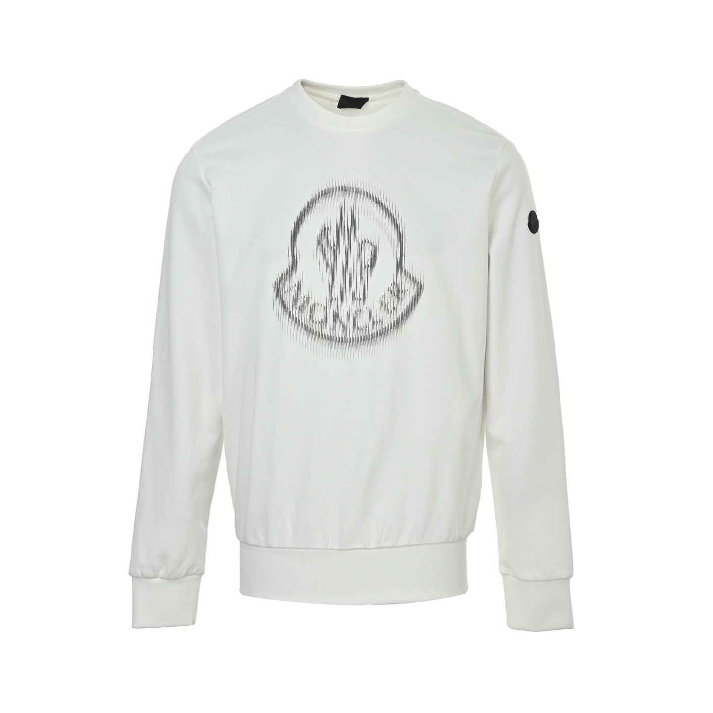 本地自取:  💰220
Moncler/蒙口 胸前印花圆领卫衣
正品3926购入开发，320克双股精梳棉卫衣料，2*2全棉奢潮罗纹，面料酵洗，数码直喷，定制1：1章仔，定制1：1商标，合身版型
Size:S-XL