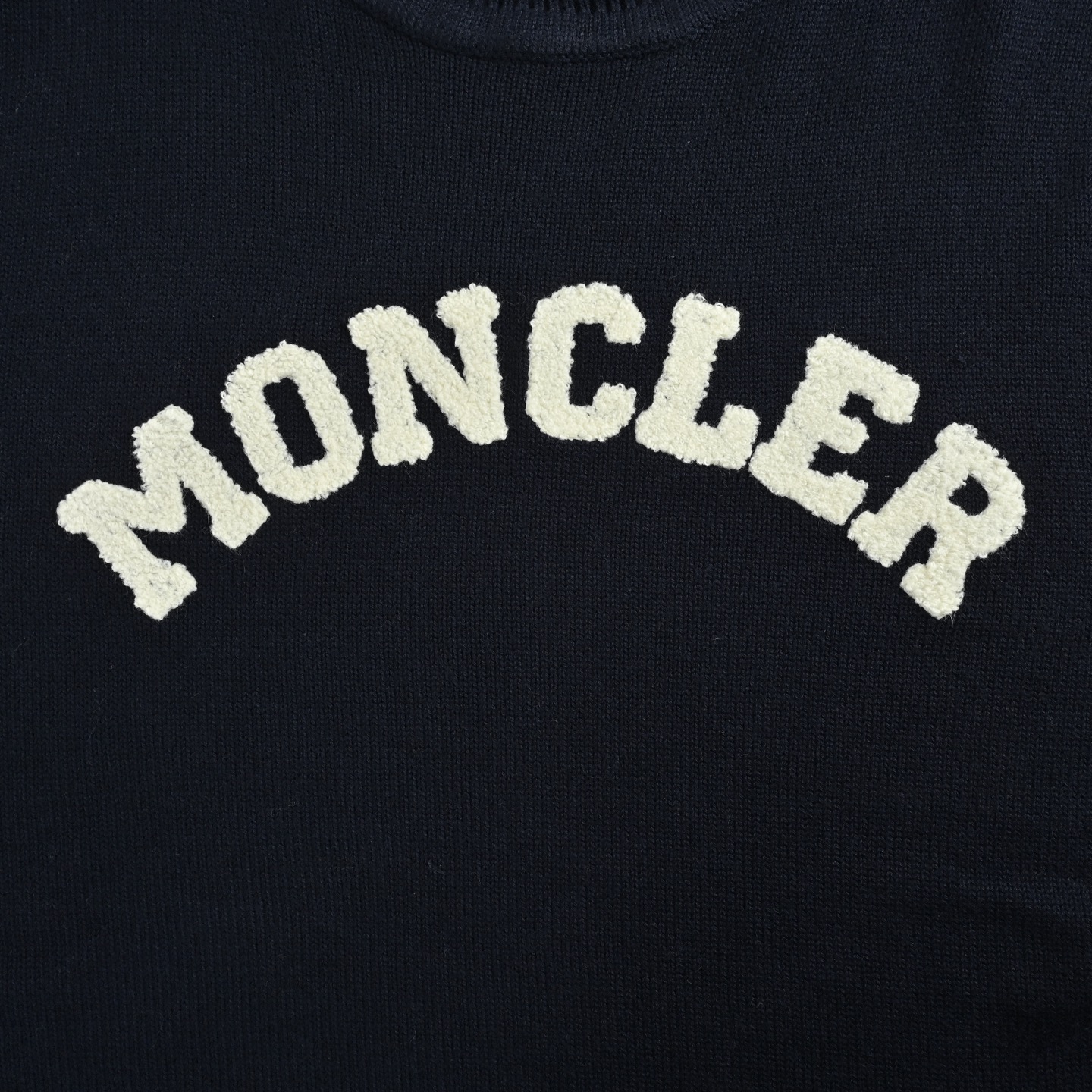 Moncler/蒙口 毛巾绣圆领毛衣