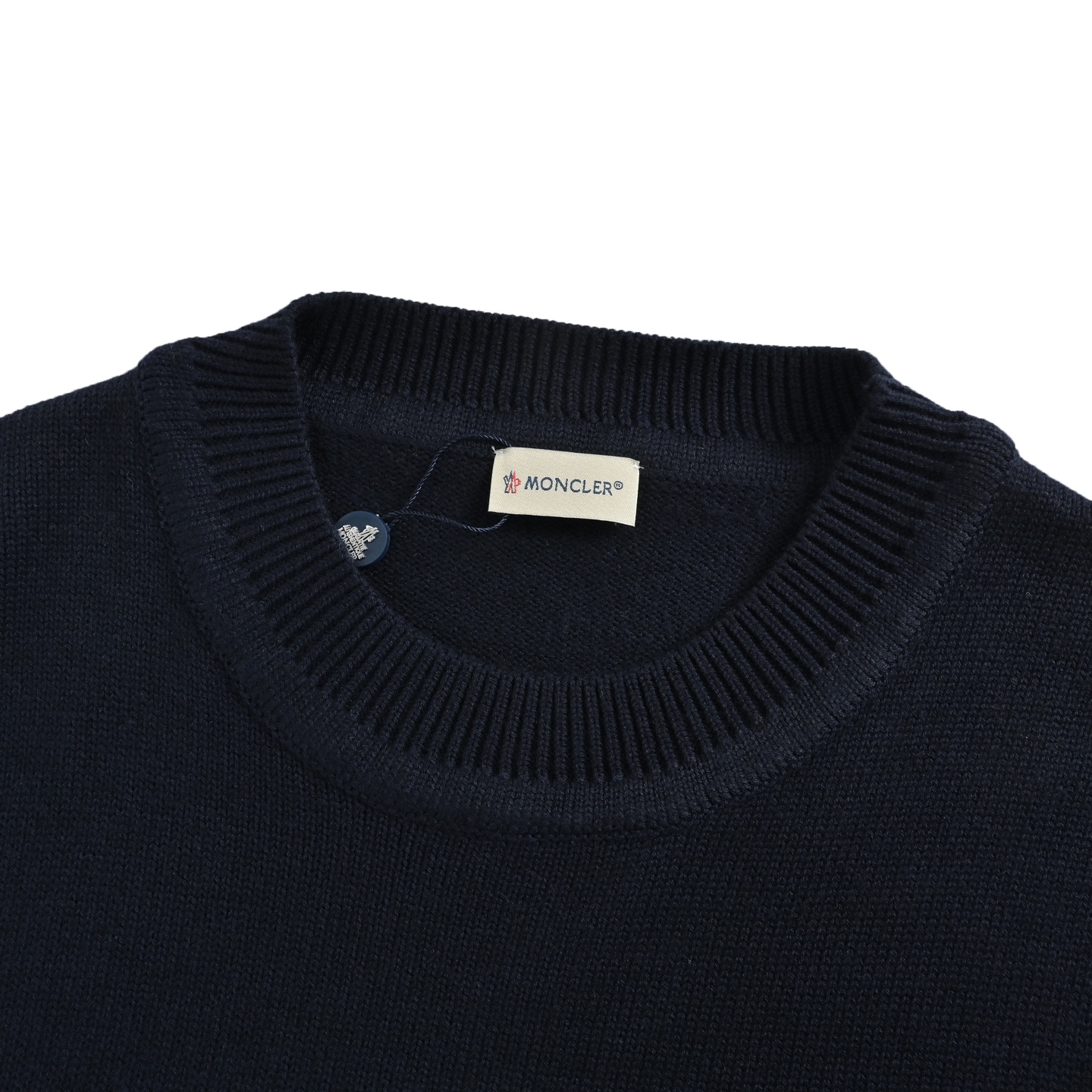 Moncler/蒙口 毛巾绣圆领毛衣