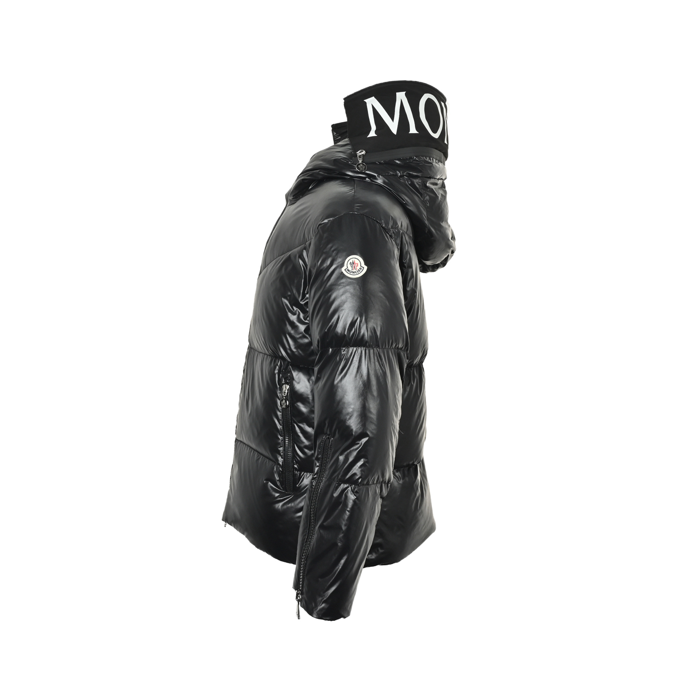 Moncler/蒙口 Genius 帽子字母印花连帽羽绒服 Moncler Genius 3 Moncler George系列短款羽 绒服