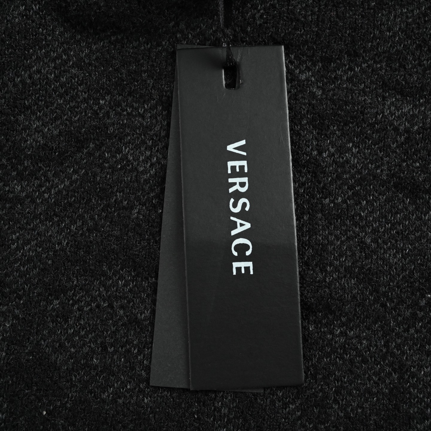 VERSACE/范思哲 后背头像提花拉链立领针织外套
