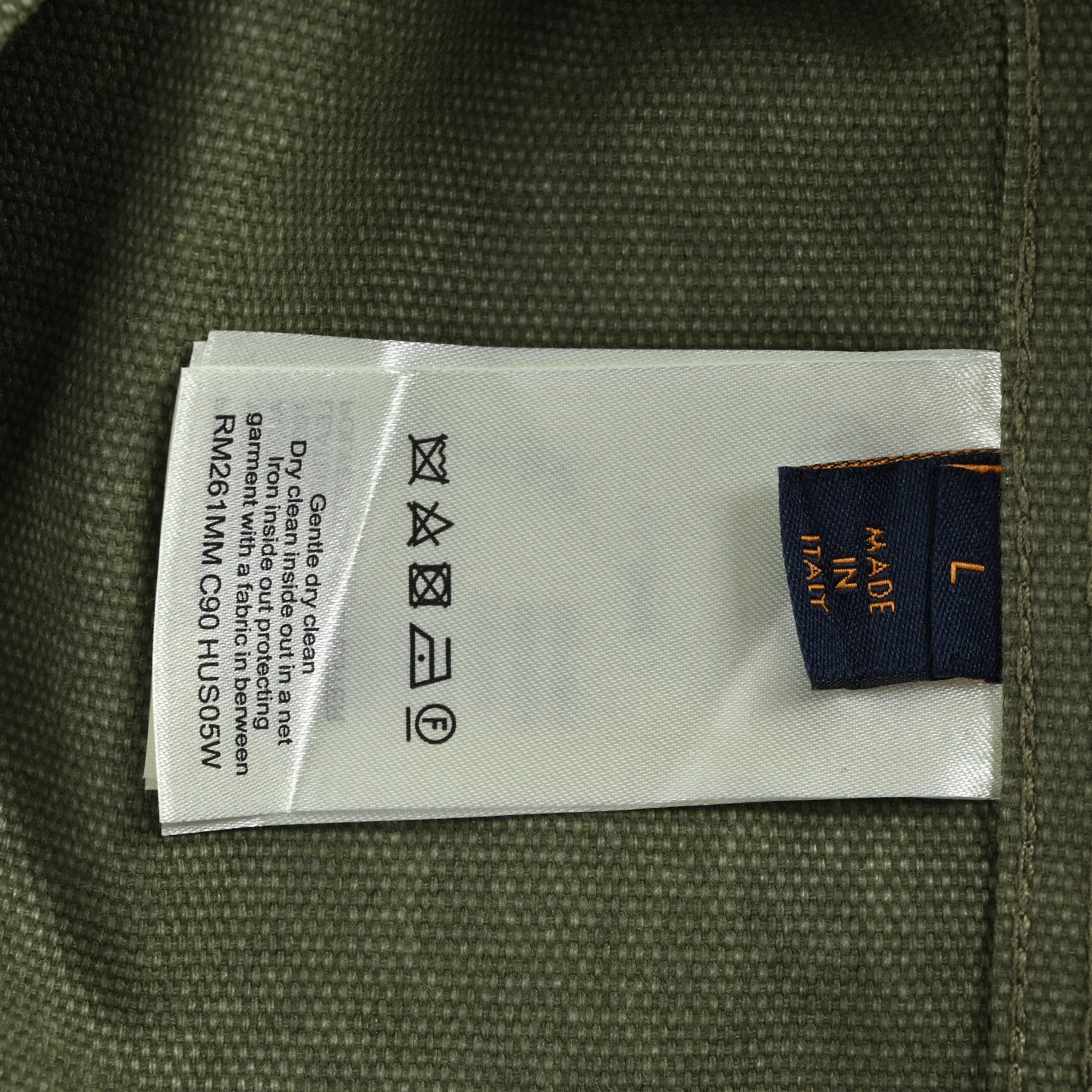 Louis Vuitton/路易威登 绿色满印拼接工装衬衫夹克外套