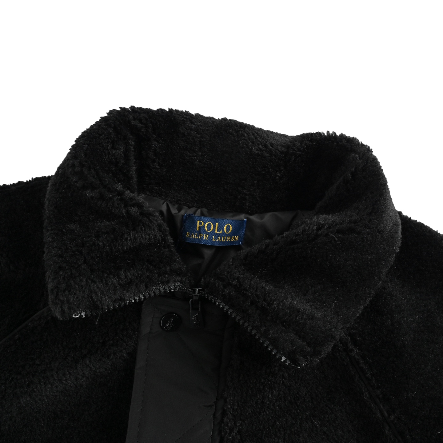 Ralph Lauren/拉夫劳伦 背后小马皮标羊羔毛外套