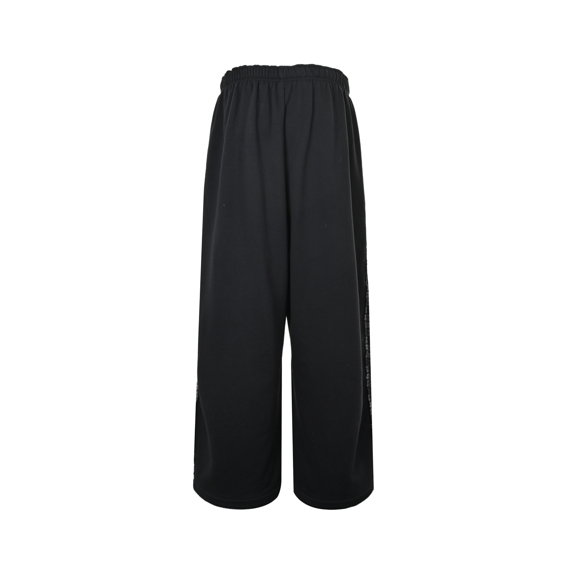 Balenciaga/巴黎世家 前后拼接格子长裤