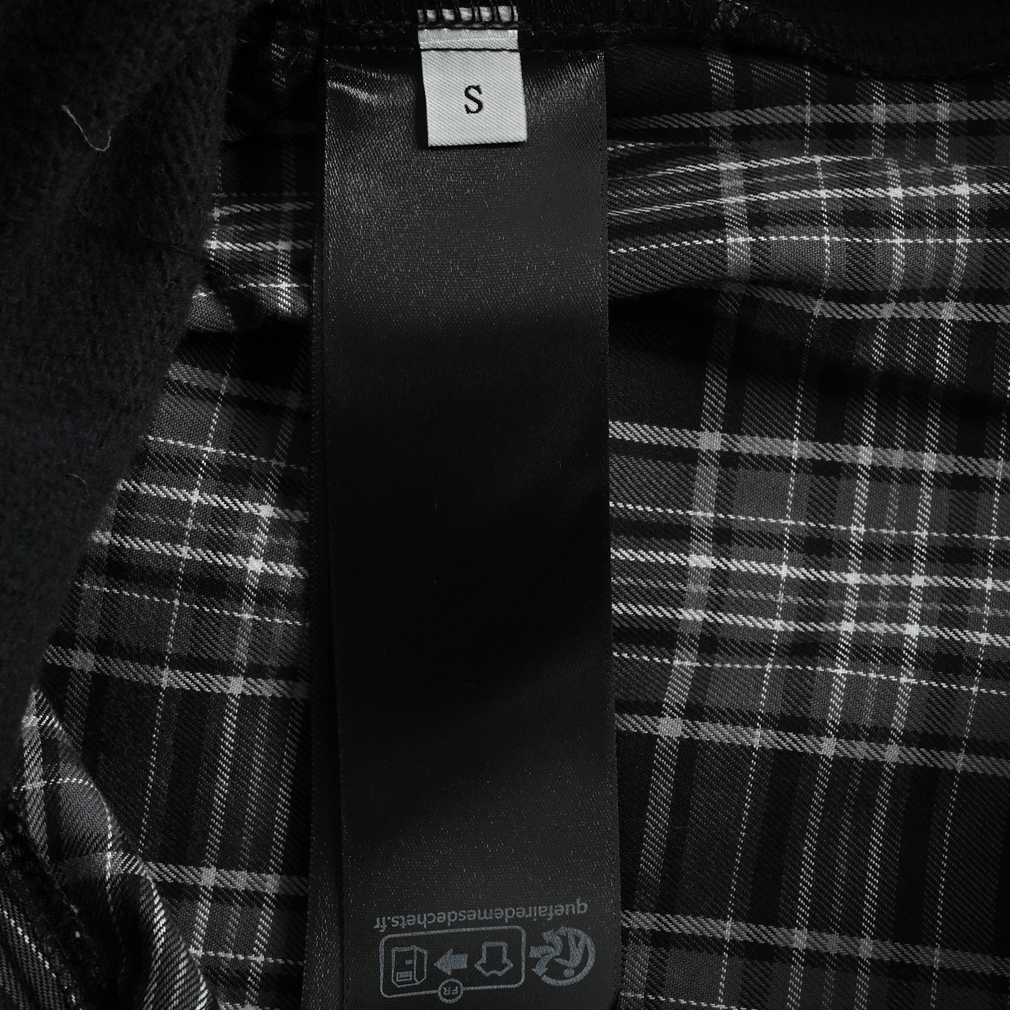 Balenciaga/巴黎世家 前后拼接格子长裤