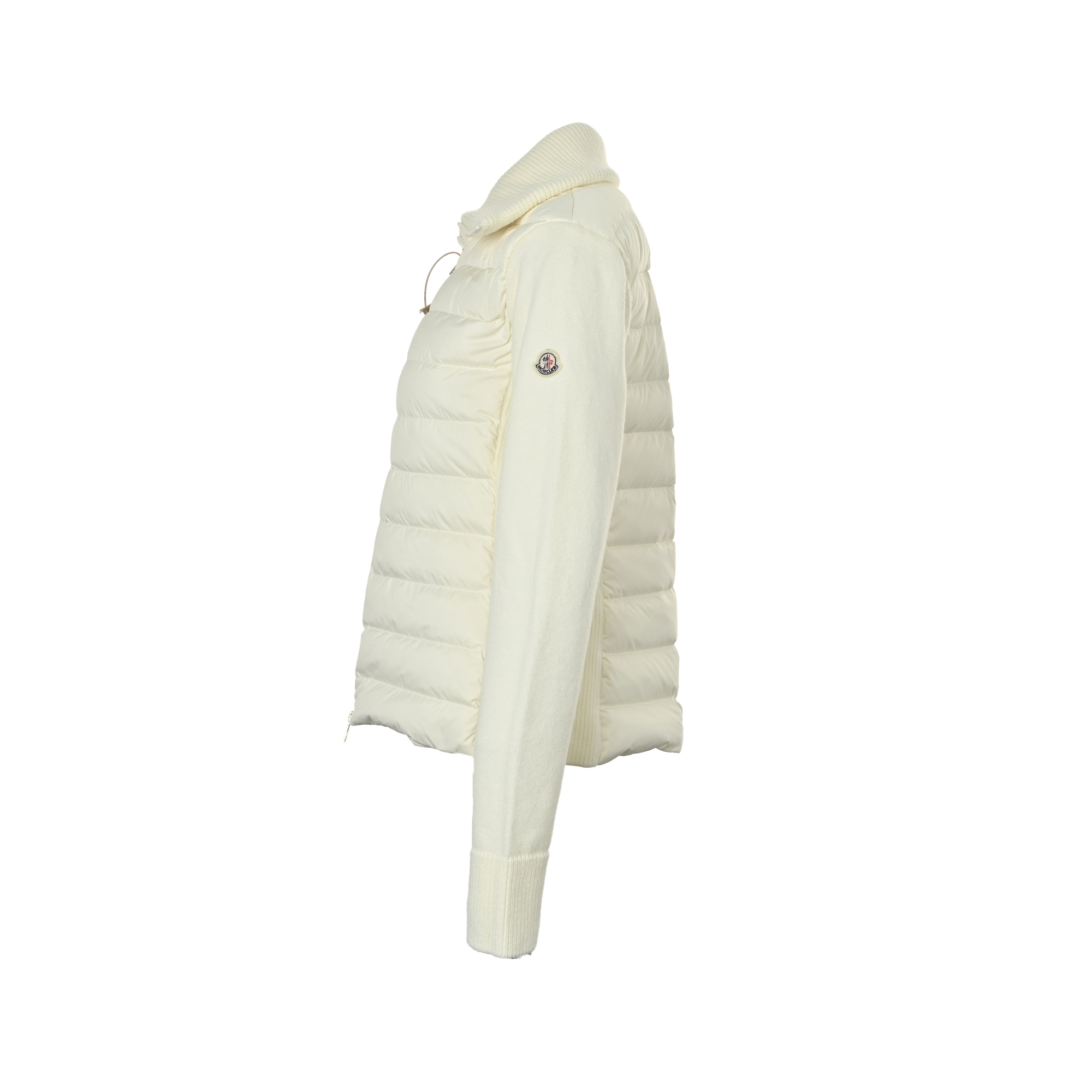 Moncler/蒙口 高领针织拼接羽绒服
