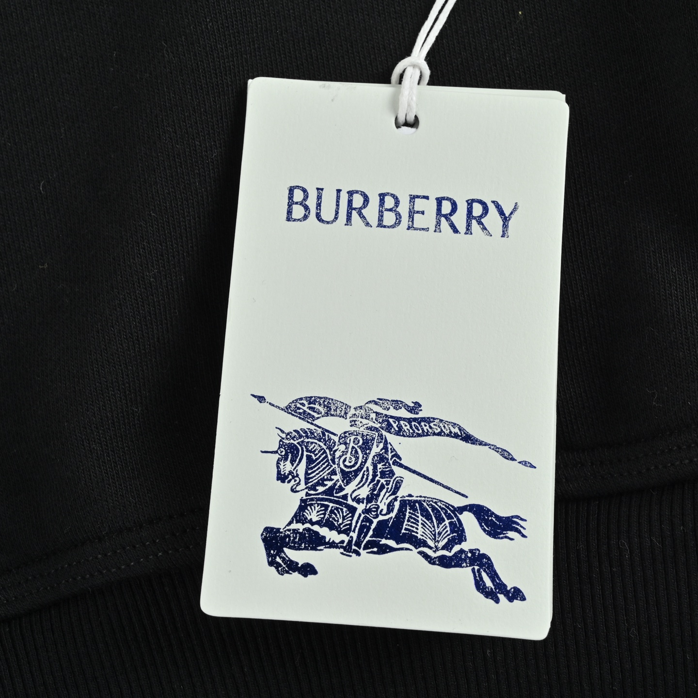 Burberry/巴宝莉 25Fw 战马小标刺绣织带连帽卫衣