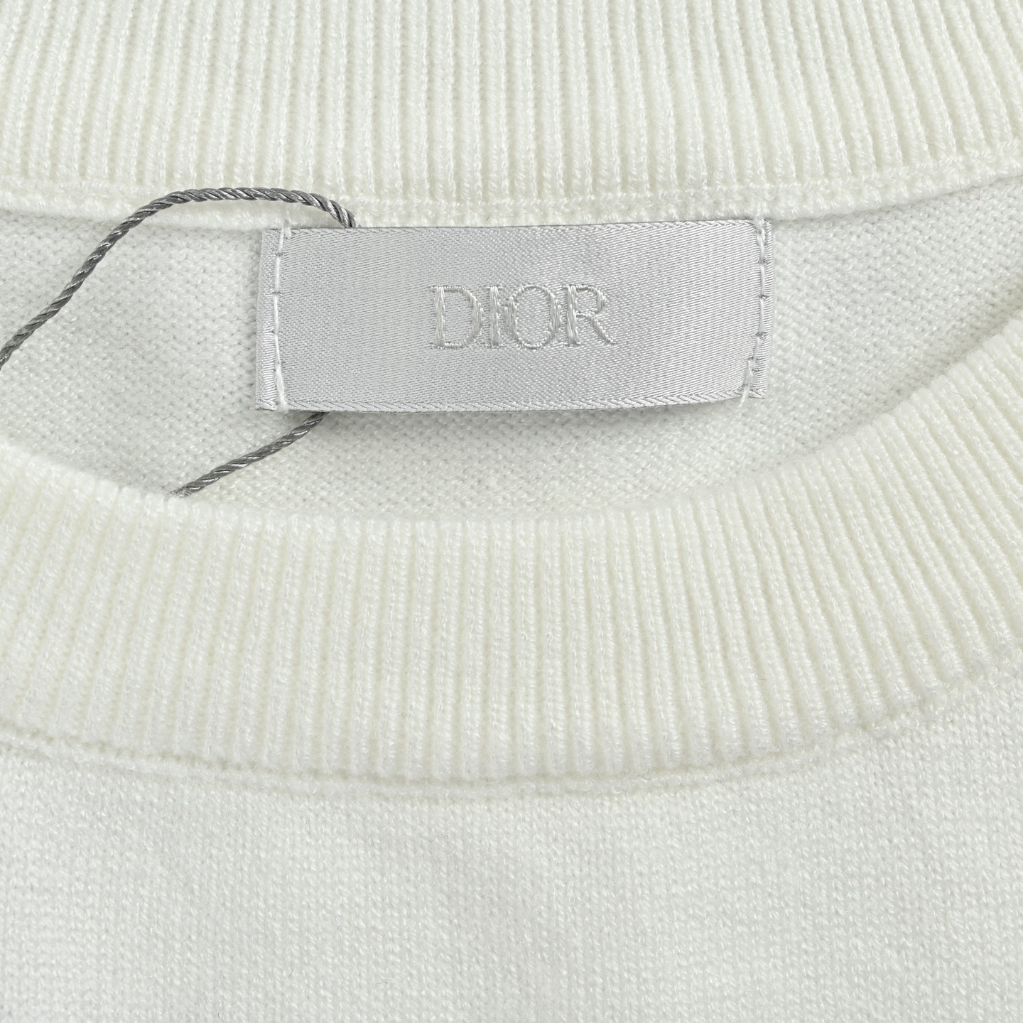 Dior/迪奥 胸前字母提花针织圆领毛衣