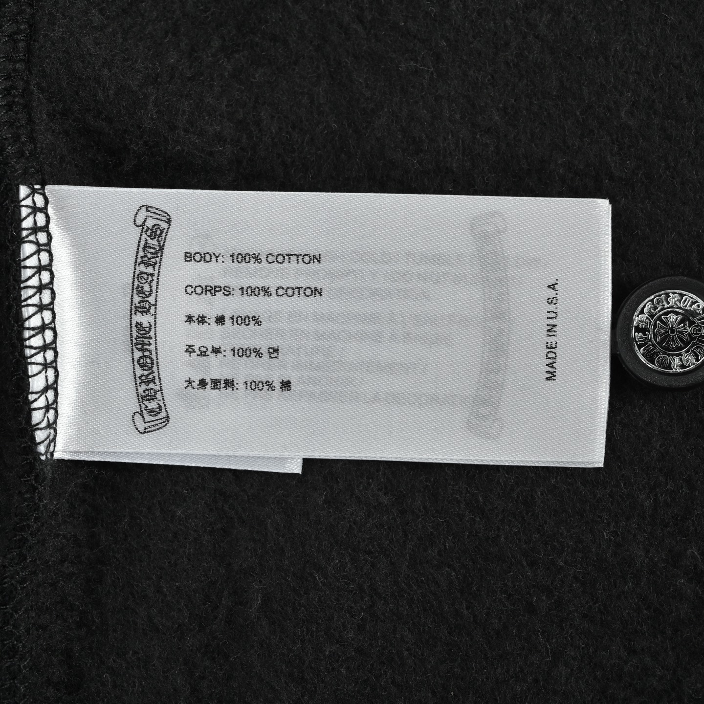 Chrome Hearts/克罗心 黑粉比基尼印花连帽外套