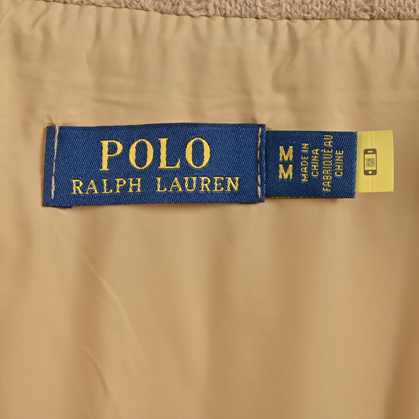 Ralph Lauren/拉夫劳伦 羊毛针织面包羽绒服