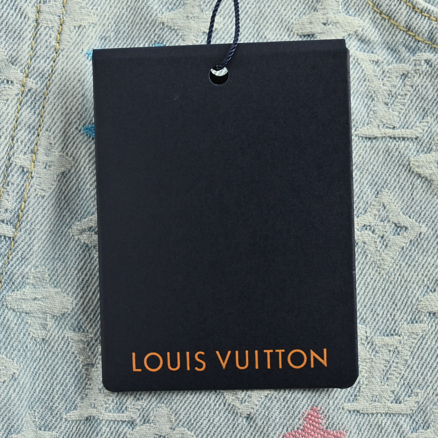 Louis Vuitton/路易威登 Tyler联名款老花提花刺绣牛仔裤