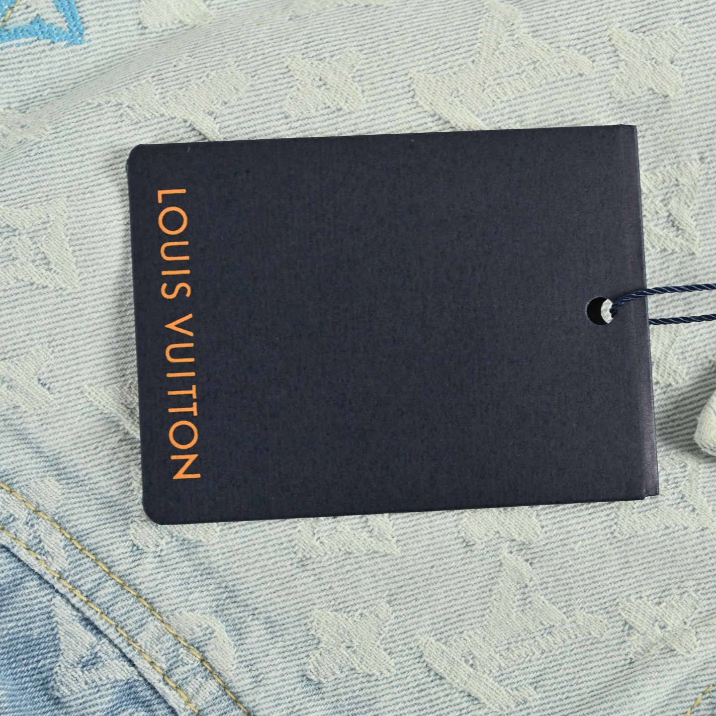 Louis Vuitton/路易威登 Tyler联名老花提花刺绣牛仔外套