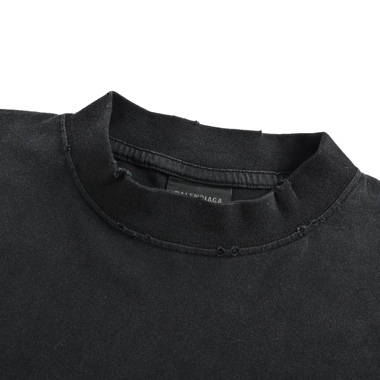 Balenciaga/巴黎世家 26ss 新胶带印花长袖T恤