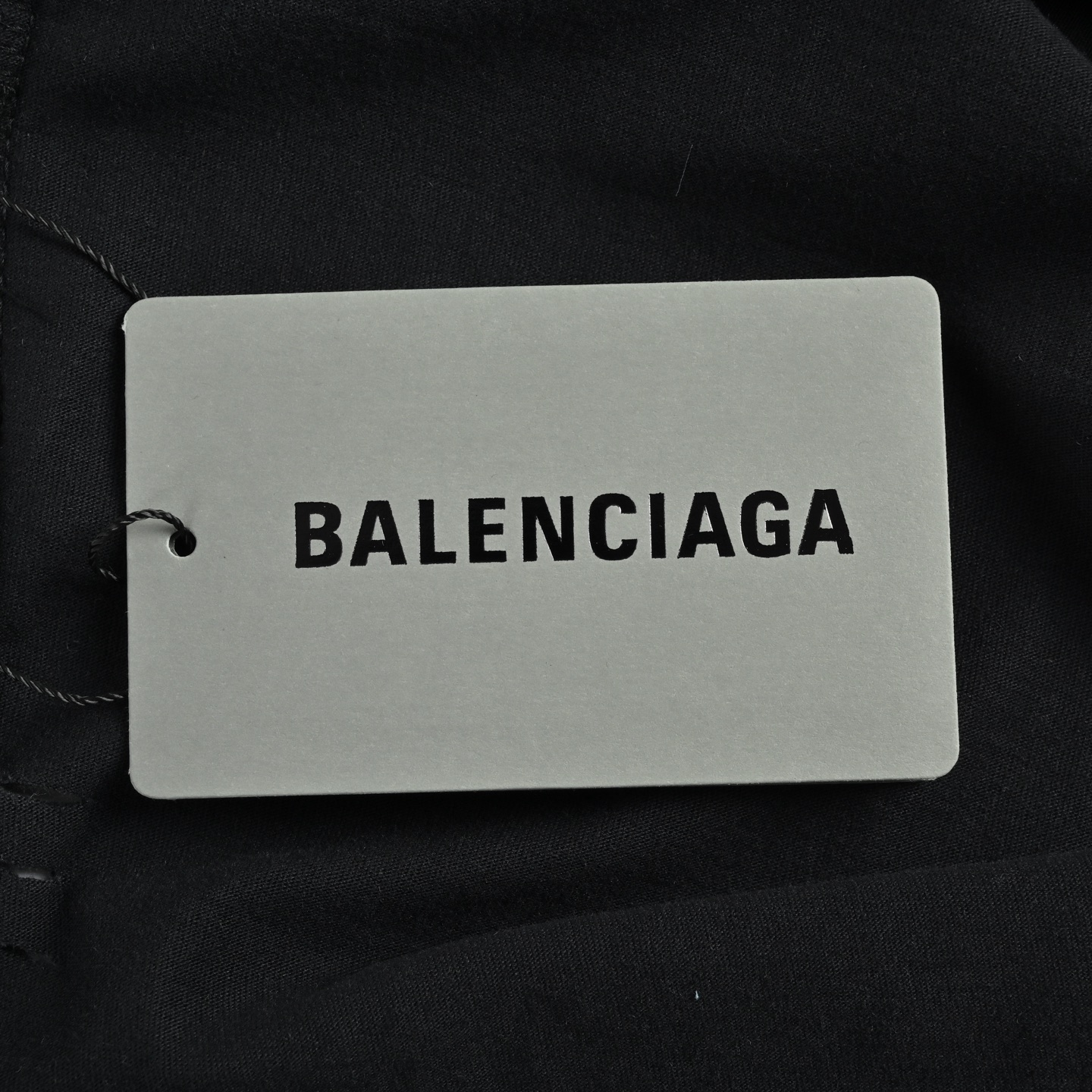 Balenciaga/巴黎世家 26ss 新胶带印花长袖T恤