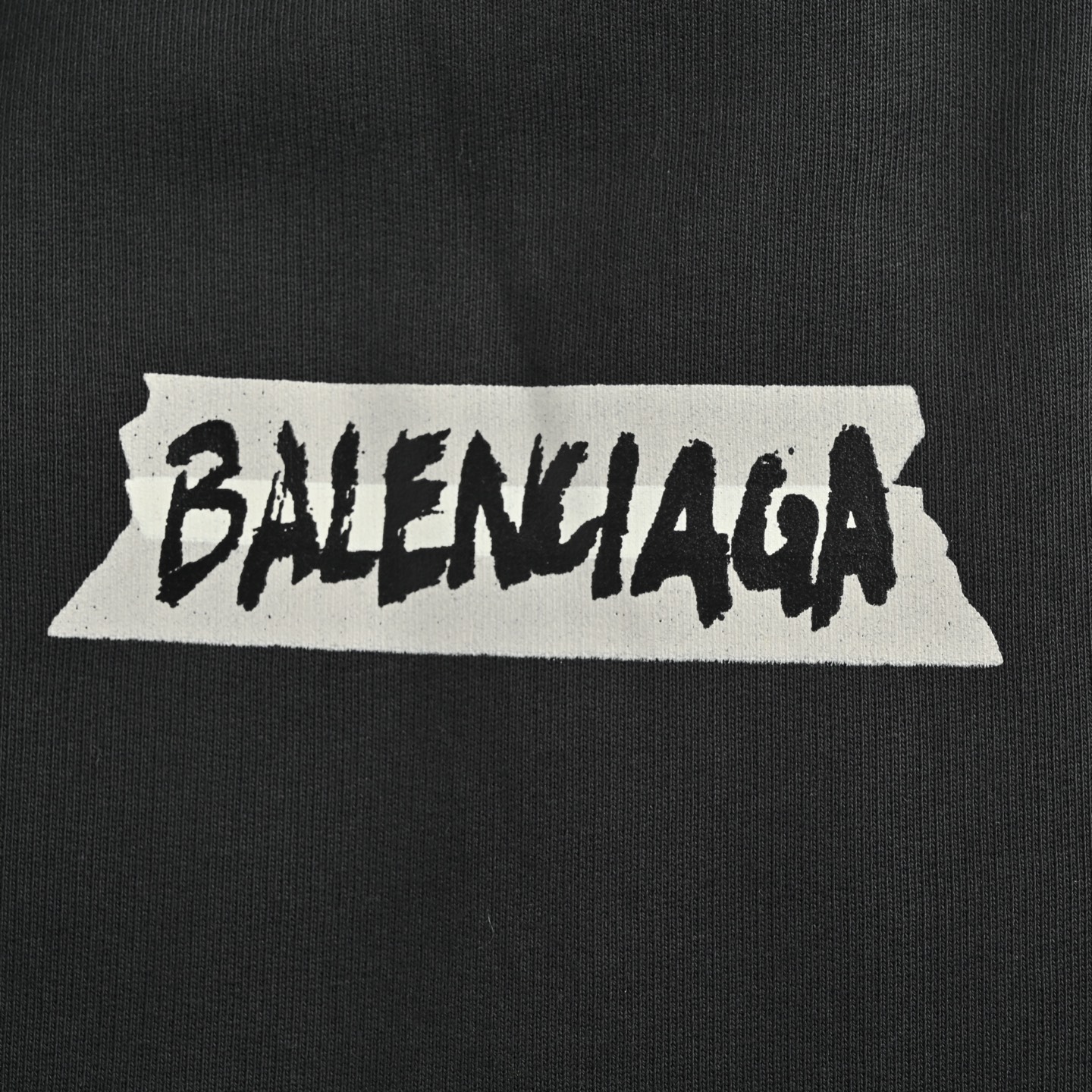 Balenciaga/巴黎世家 25Fw 针织新胶带印花长裤