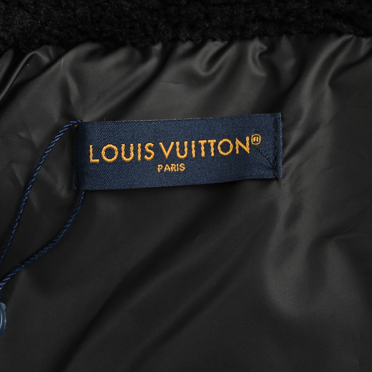 Louis Vuitton/路易威登 老花牛仔贴布羊羔毛外套
