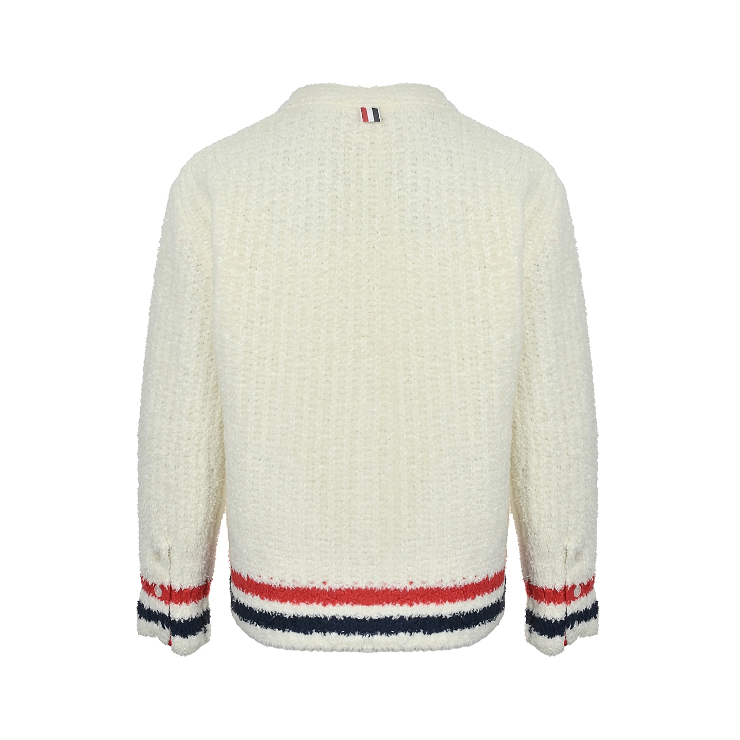 Thom Browne K33下摆缎带开衫外套