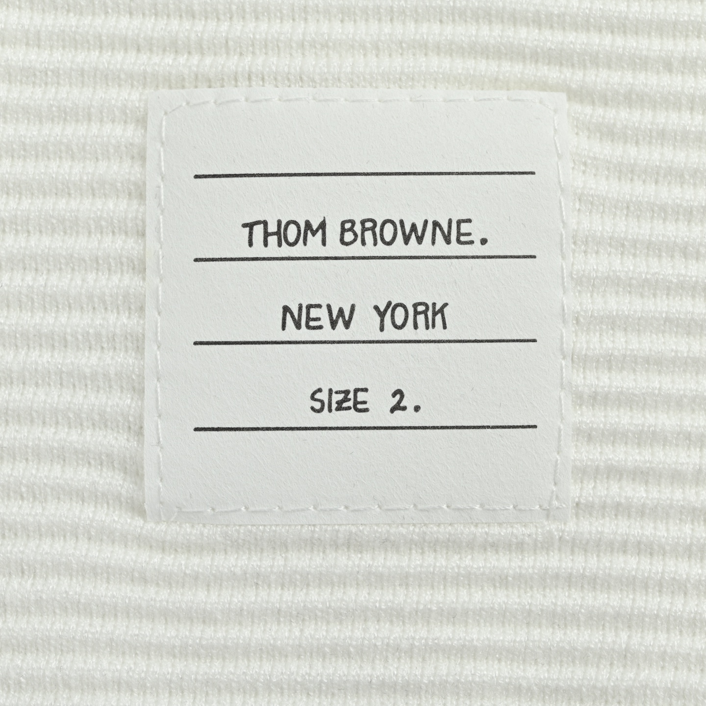 Thom Browne/汤姆布朗 四杠条纹拼色校园针织毛衣