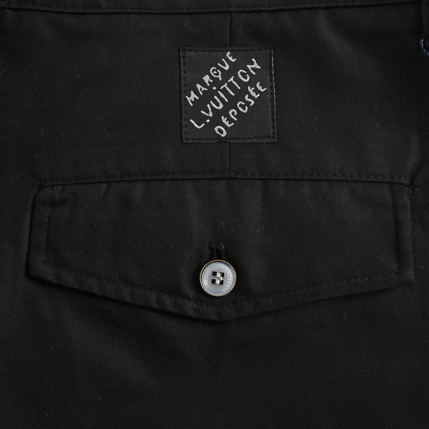 Louis Vuitton/路易威登 口袋四花刺绣工装长裤