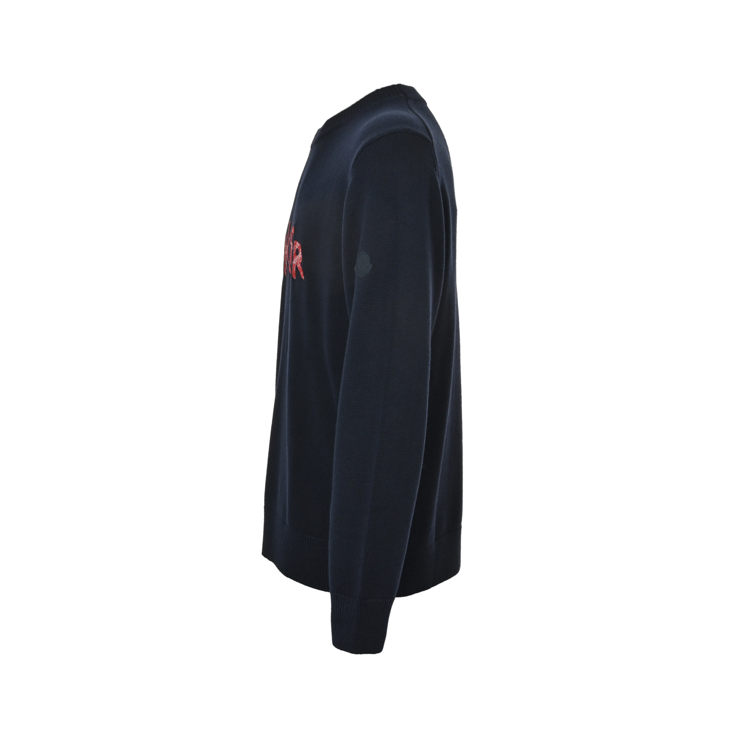 Moncler/蒙口 红字刺绣针织毛衣