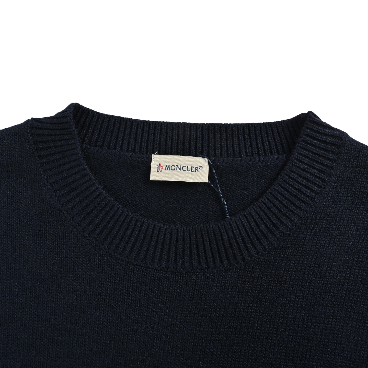 Moncler/蒙口 红字刺绣针织毛衣