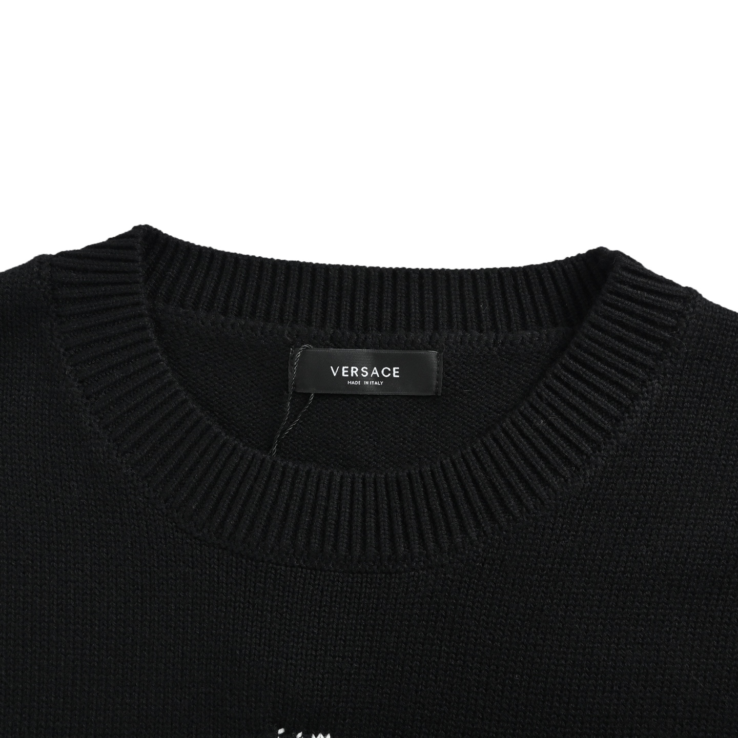 VERSACE/范思哲 logo提花针织毛衣