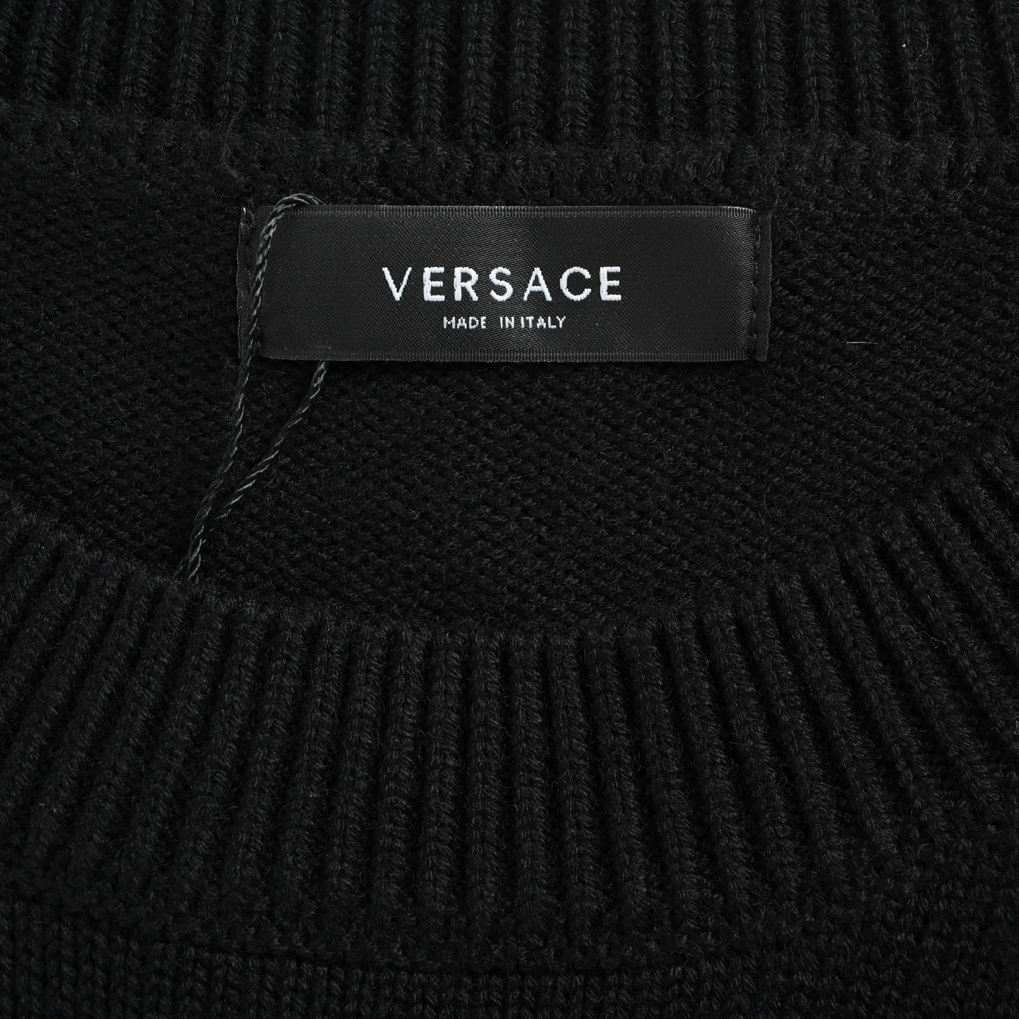 VERSACE/范思哲 logo提花针织毛衣