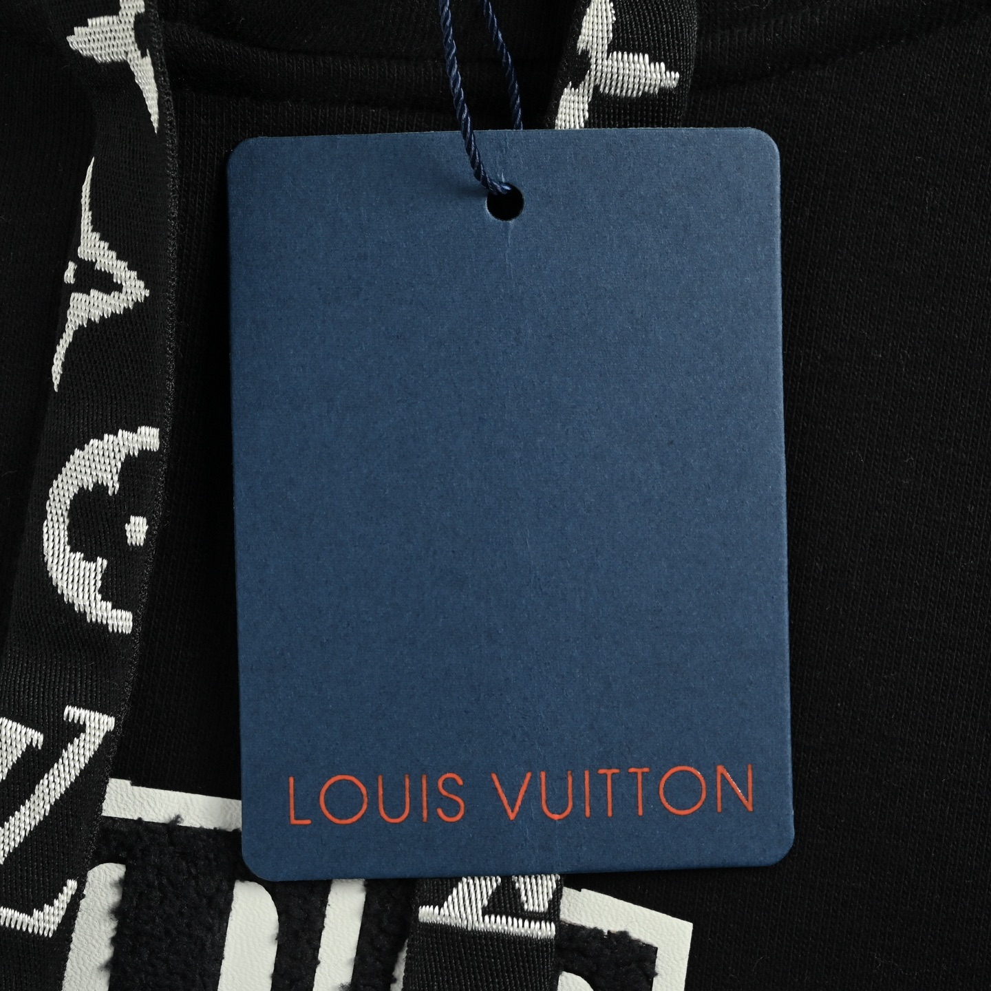Louis Vuitton/路易威登 毛巾贴布字母连帽卫衣 LV加绒卫衣