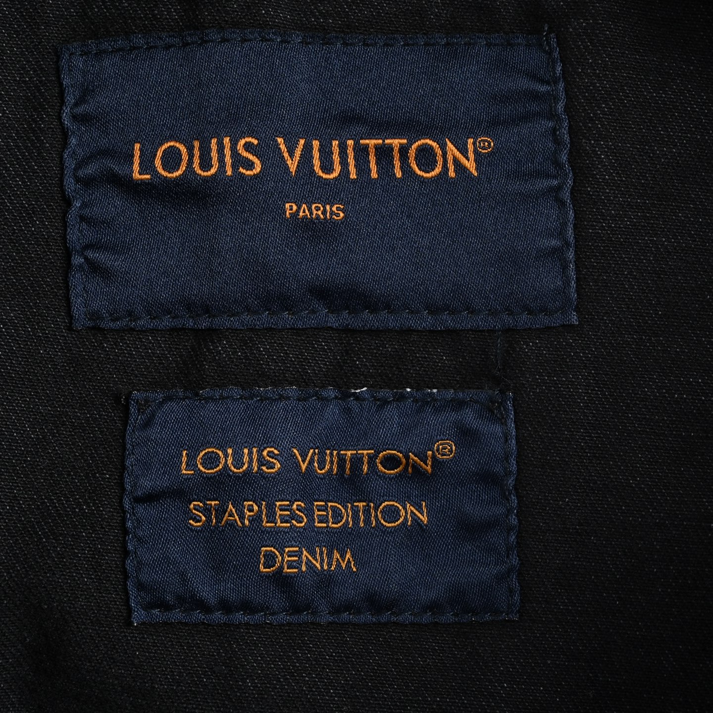 Louis Vuitton/路易威登 24Fw 刺绣logo牛仔外套