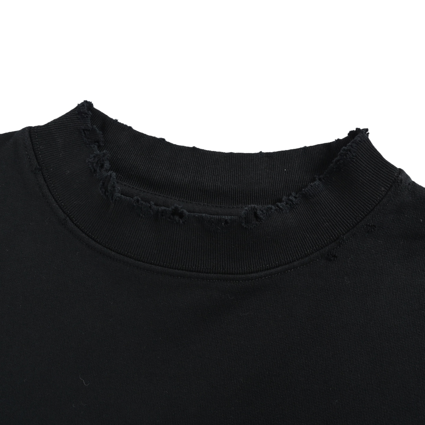 Balenciaga/巴黎世家 后领字母刺绣圆领卫衣