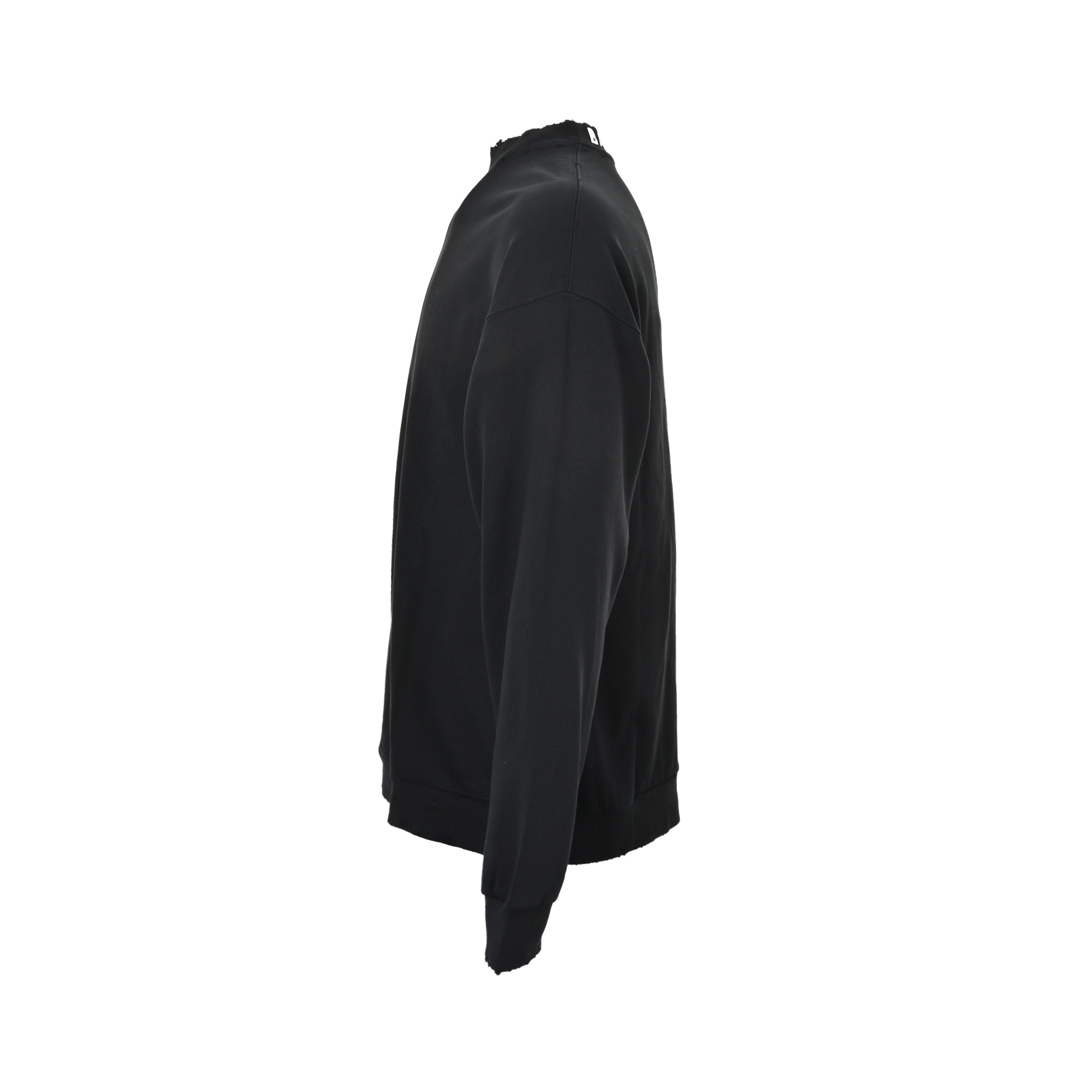 Balenciaga/巴黎世家 后领字母刺绣圆领卫衣