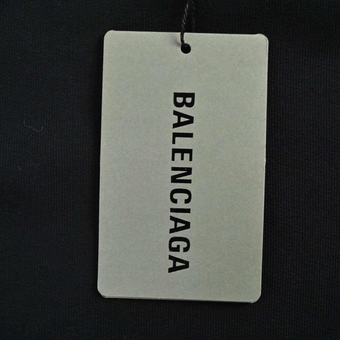 Balenciaga/巴黎世家 后领字母刺绣圆领卫衣