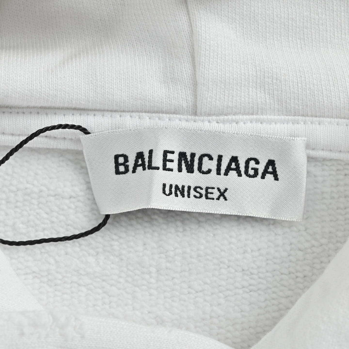 Balenciaga/巴黎世家 草写签名字母印花连帽卫衣