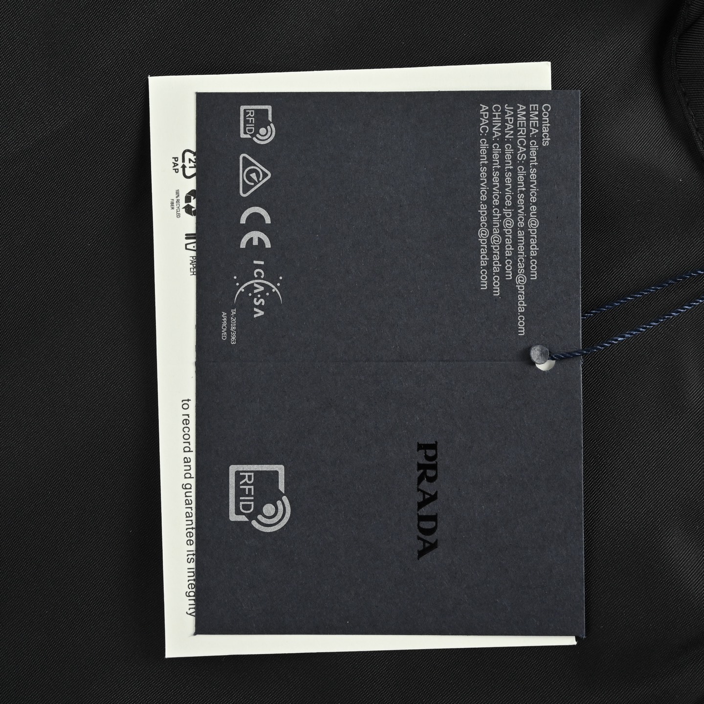 Prada/普拉达 后背三角标哈林顿飞行夹克