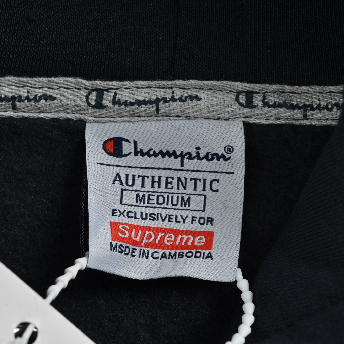 Supreme 联名款后背印花连帽卫衣