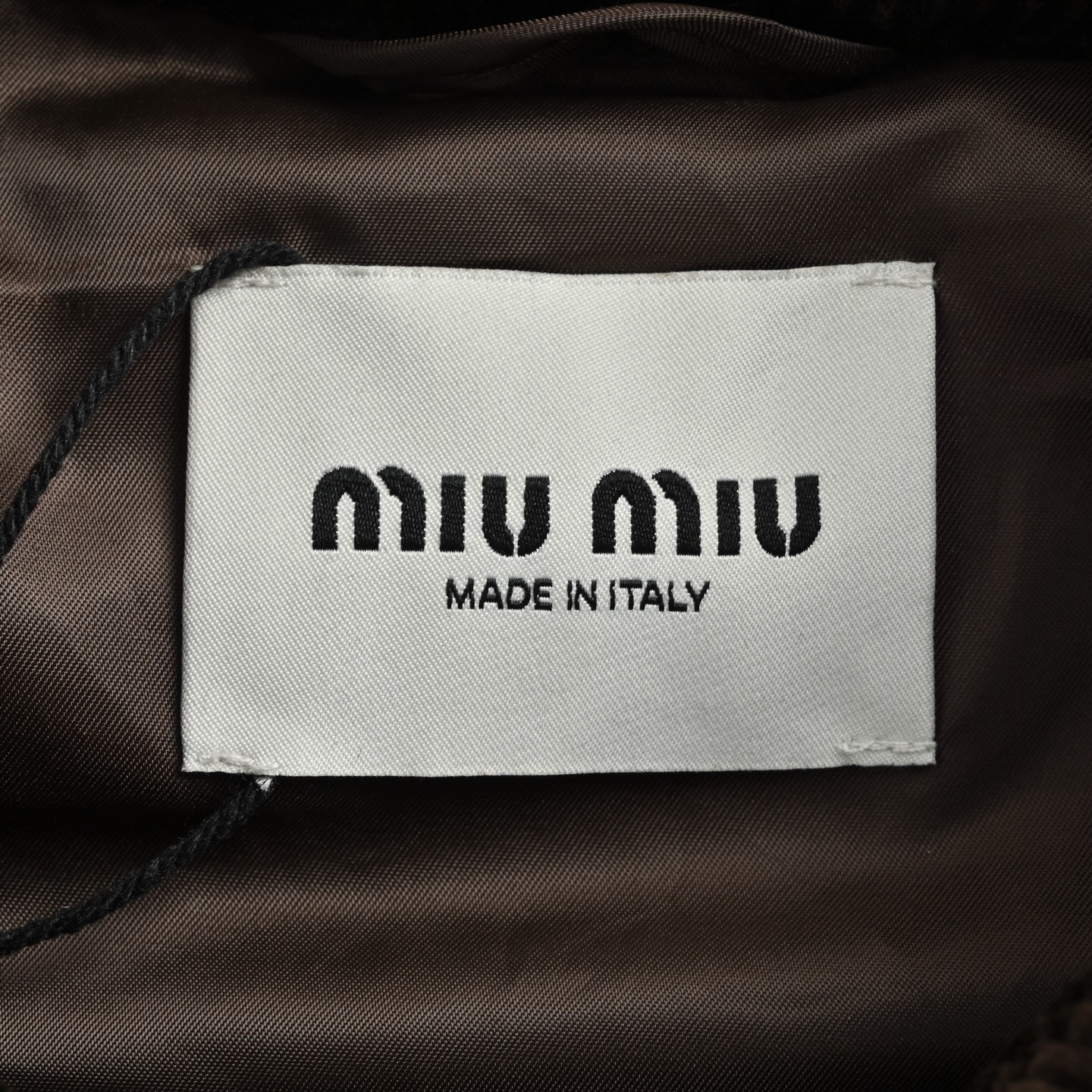 Miu Miu/缪缪 字母绣灯芯绒夹克外套